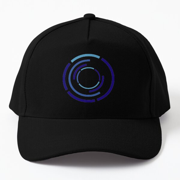 Circles Blue Baseball Cap