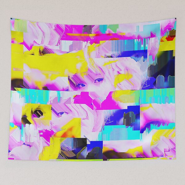 Item preview, Anime Cosplay Girl Glitch Art 003 designed and sold by glitchhub.
