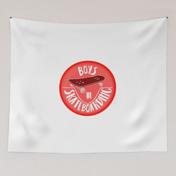 Item preview, Boys In Skateboarding (Red) designed and sold by jaybooysen28.