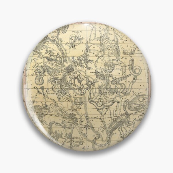 Item preview, Vintage Constellation Map 1856 designed and sold by haychis.