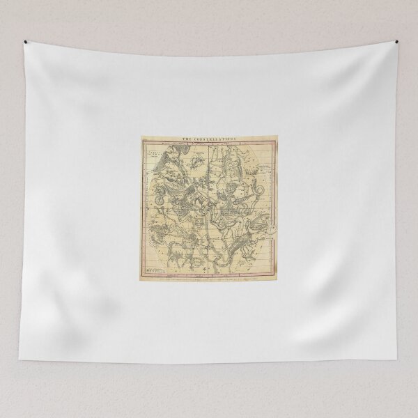 Item preview, Vintage Constellation Map 1856 designed and sold by haychis.