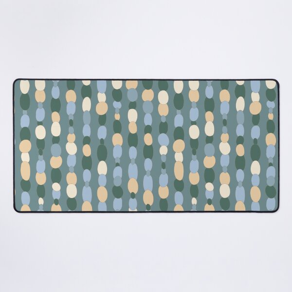 Item preview, Paper Chain in Taupe, Forest Green and Gray Blue designed and sold by FrancesPoff.