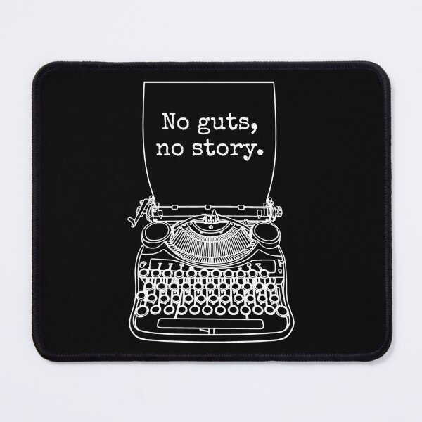 Item preview, Funny Writer Author Novelist No Guts No Story Typewriter designed and sold by GrandeDuc.