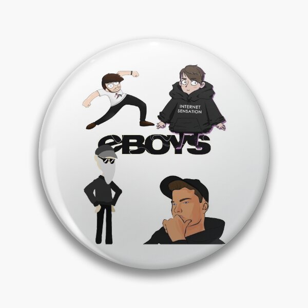 Item preview, The Eboys Cartoon Art (Willne, Imallexx, designed and sold by EzraricGeorge.