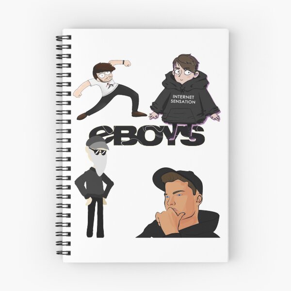 Item preview, The Eboys Cartoon Art (Willne, Imallexx, designed and sold by EzraricGeorge.