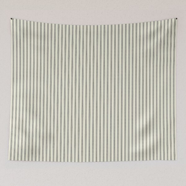 Item preview, Antique Mattress Ticking Stripe Ivory Parchment  designed and sold by LoreliDesigns.