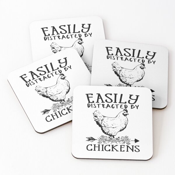 Item preview, Easily Distracted By Chickens designed and sold by Jatupong.