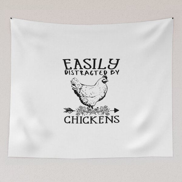 Item preview, Easily Distracted By Chickens designed and sold by Jatupong.