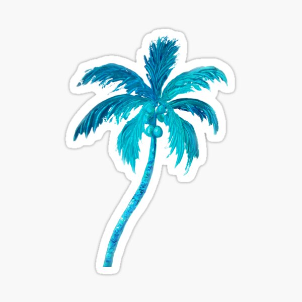 Coconut Palm Tree Sticker
