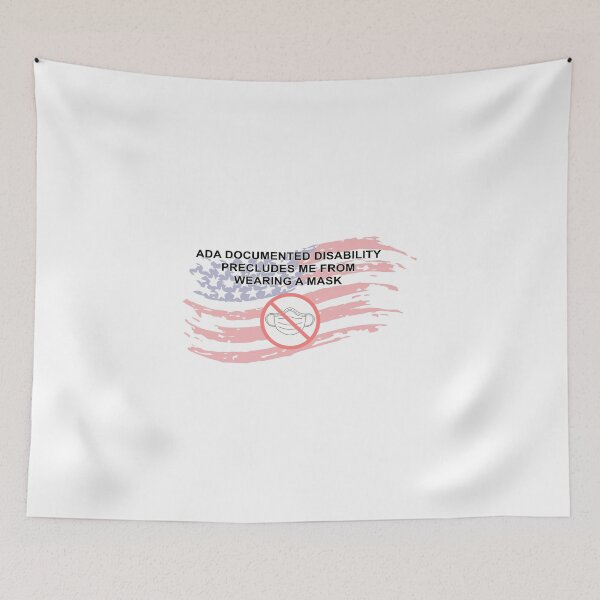 Item preview, ADA Mask Precluded Disability designed and sold by MotoringZen.