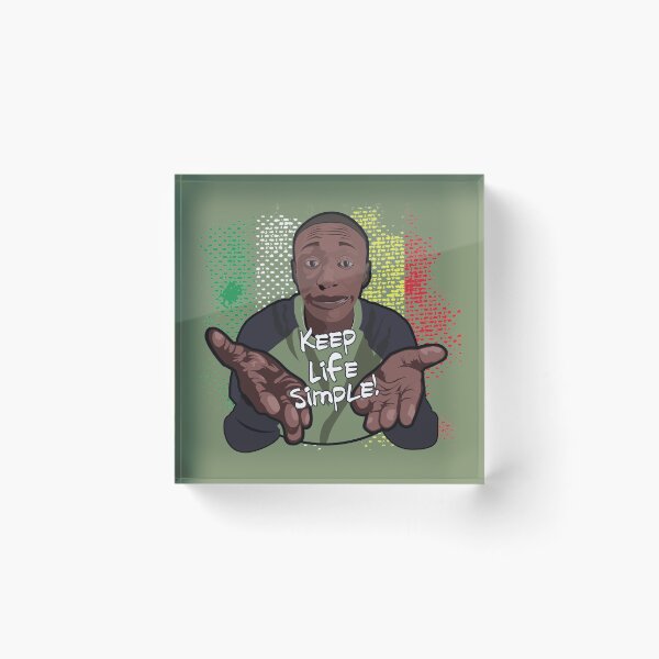 Item preview, Khaby Lame Art - Keep Life Simple! designed and sold by artColourized.
