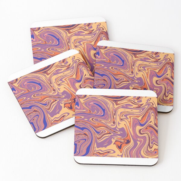 Item preview, trippy sunset marble designed and sold by kymchugh.