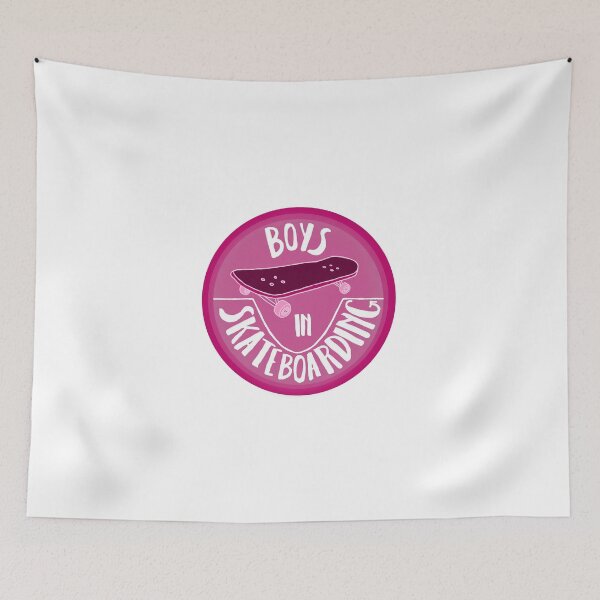 Item preview, Boys In Skateboarding (Pink) designed and sold by jaybooysen28.