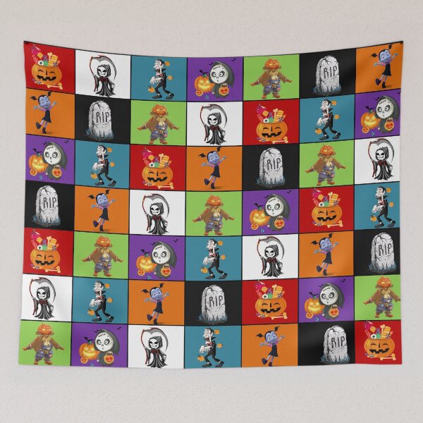 Item preview, Halloween characters  designed and sold by amanish2.