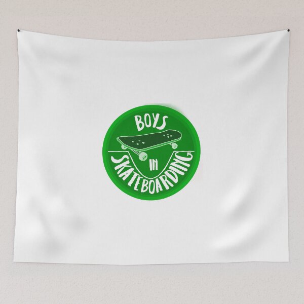 Item preview, Boys In Skateboarding (Green) designed and sold by jaybooysen28.