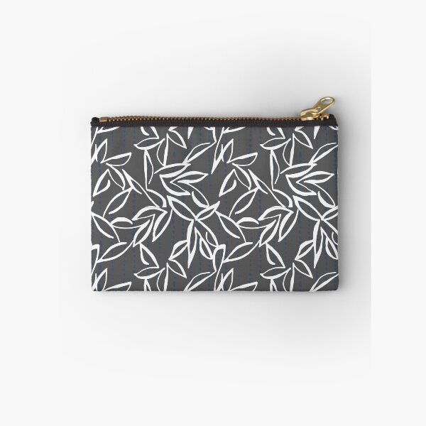 Item preview, Grey and White Leaves (No Square Outline) designed and sold by JazzPWall.