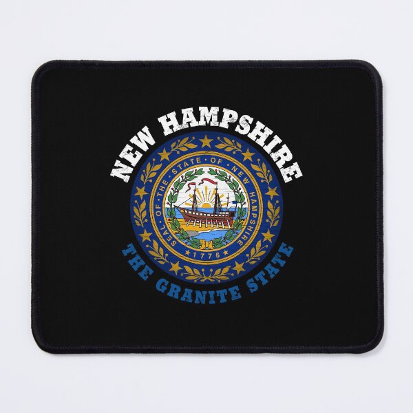 Item preview, NEW HAMPSHIRE GRANITE STATE FLAG designed and sold by Madjack Tees Kiwi SuperStore.