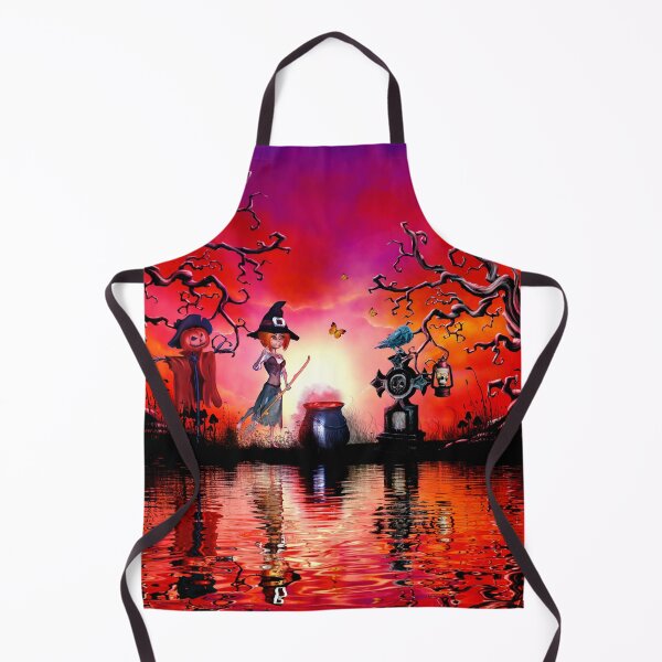 Item preview, Little witch with crow in the night designed and sold by nicky2342.