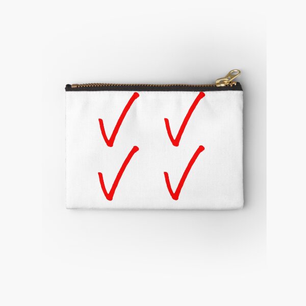Item preview, Medium Red Check Mark Symbol 4 pack designed and sold by Loving-school.
