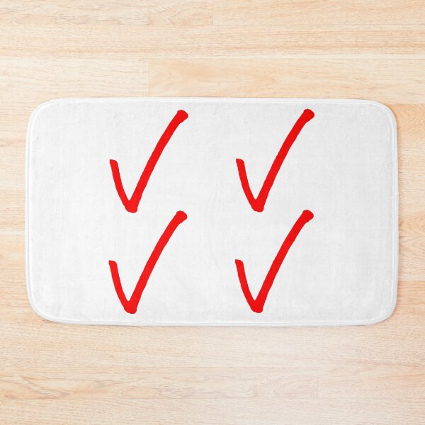 Item preview, Medium Red Check Mark Symbol 4 pack designed and sold by Loving-school.