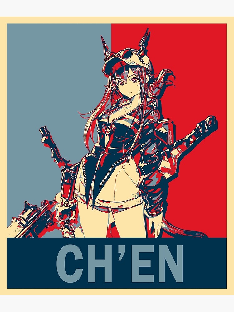 "Arknights : Chen the Holungday" Poster for Sale by kuraakur | Redbubble