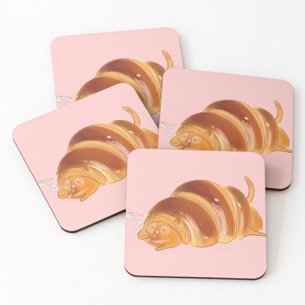 Item preview, Gangsta Croissant Cat designed and sold by Sweets-trolley.