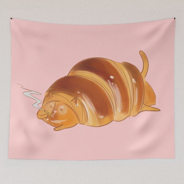 Item preview, Gangsta Croissant Cat designed and sold by Sweets-trolley.