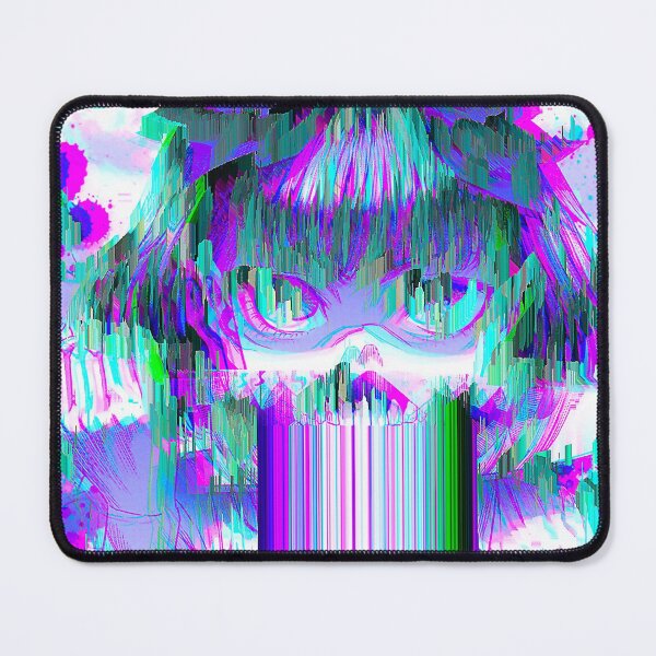 Item preview, Glitched Anime Girl Glitch Art designed and sold by glitchhub.
