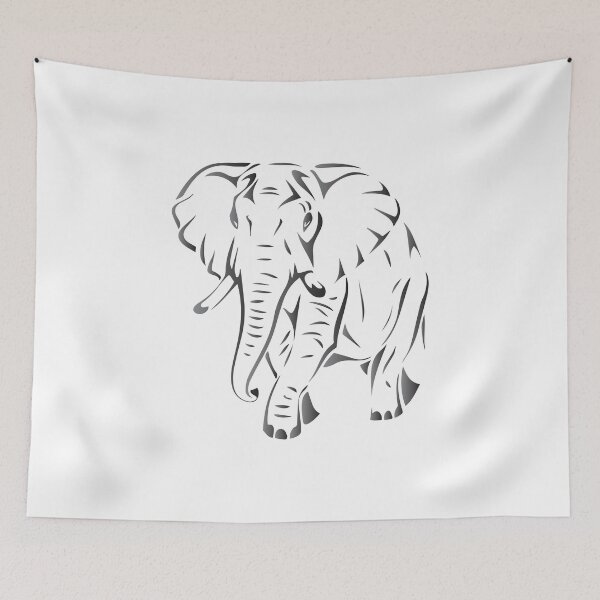 Item preview, Black Elephant designed and sold by ZafranOnline.