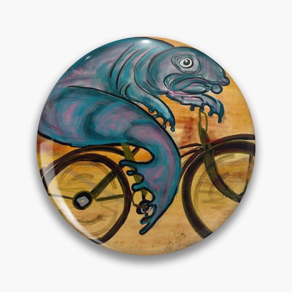 Item preview, A fish needs a bicycle  designed and sold by SplatterMarks Artwork.