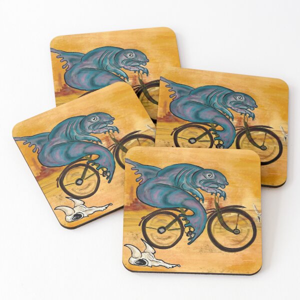 Item preview, A fish needs a bicycle  designed and sold by SplatterMarks.