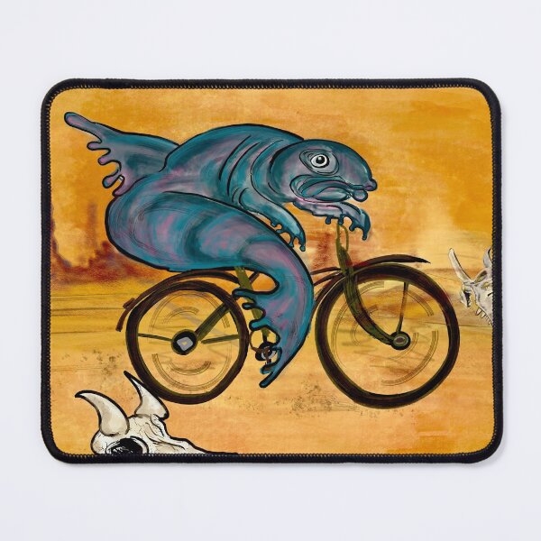 Item preview, A fish needs a bicycle designed and sold by SplatterMarks.