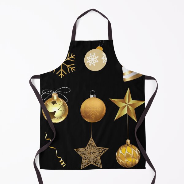 Artikelvorschau, Weihnachtsschmuck in Schwarz und Gold entworfen und verkauft von BhARTi Taylor.