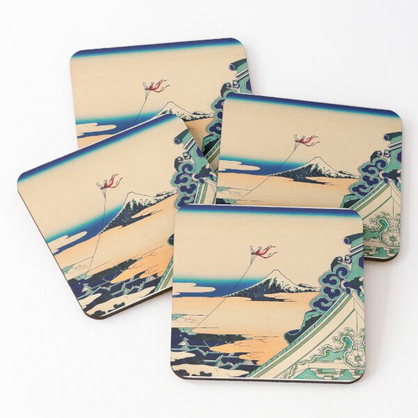 Item preview, Toto Asakusa Honganji by Katsushika Hokusai designed and sold by Tamas Das.