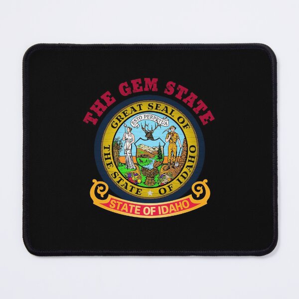 Item preview, IDAHO CROSSROADS STATE FLAG designed and sold by Madjack Tees Kiwi SuperStore.