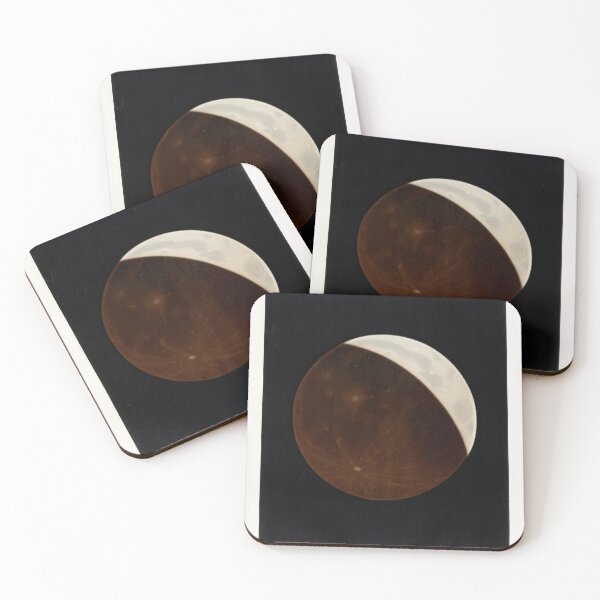 Item preview, Vintage Partial Eclipse of the Moon designed and sold by haychis.