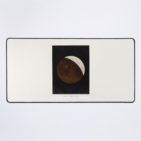 Item preview, Vintage Partial Eclipse of the Moon designed and sold by haychis.
