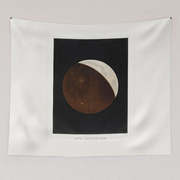 Item preview, Vintage Partial Eclipse of the Moon designed and sold by haychis.