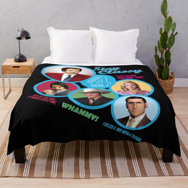 Item preview, Anchorman Channel 4 News Team Shirt designed and sold by Angelasher83.