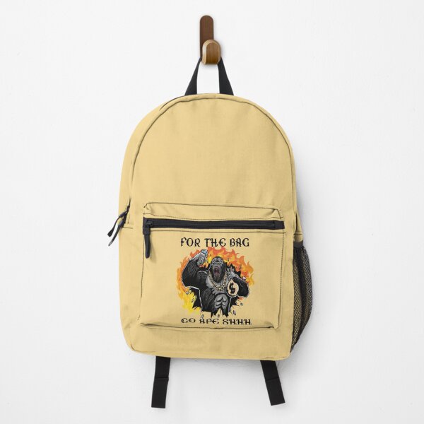 Item preview, FOR THE BAG GO APE SHHH - FUN MOTIVATIONAL QUOTE designed and sold by PhillDaPhlava.