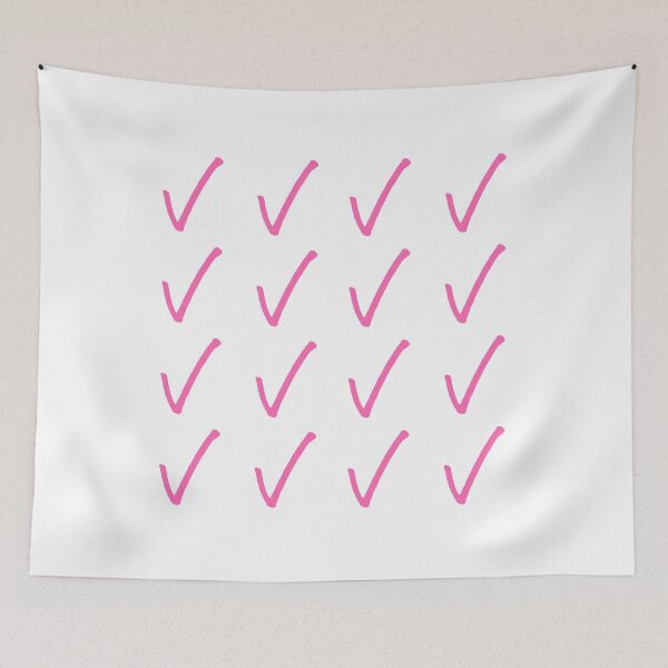Item preview, Small Pink Check Mark Symbol 16 pack designed and sold by Loving-school.