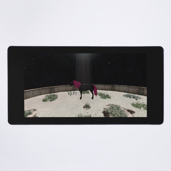 Item preview, Pink and black horse avatar designed and sold by The Poette.