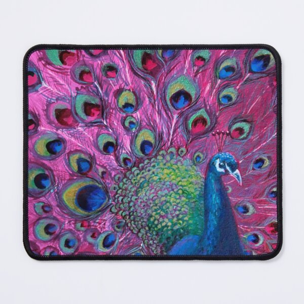 Item preview, Multi Coloured Peacock designed and sold by Nicola Morgan.