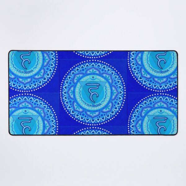 Item preview, Blue Throat Chakra Mandala designed and sold by Soozie Wray.