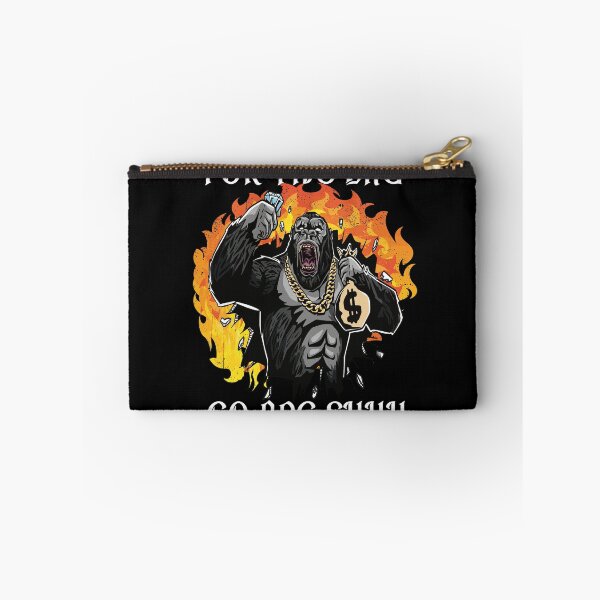 Item preview, FOR THE BAG GO APE SHHH - FUN MOTIVATIONAL QUOTE designed and sold by PhillDaPhlava.