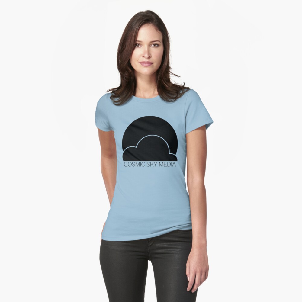 Item preview, Fitted T-Shirt designed and sold by CosmicSkyMedia.