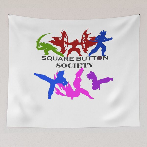 Item preview, Square Buttons Society designed and sold by beasoila9010.