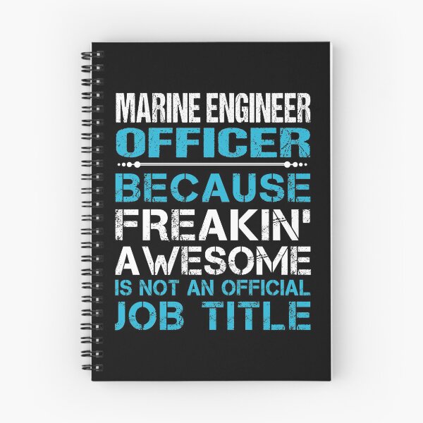 Item preview, Marine Engineer Officer T Shirt - Freaking Awesome Job Gift Item Tee designed and sold by beckergree.