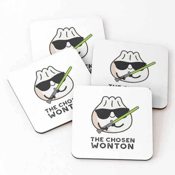 Item preview, The Chosen Wonton Cute Food Pun designed and sold by punnybone.