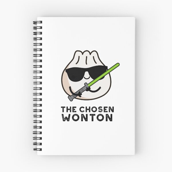 Item preview, The Chosen Wonton Cute Food Pun designed and sold by punnybone.